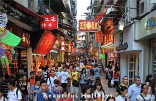 macau picture showing one of the city sites