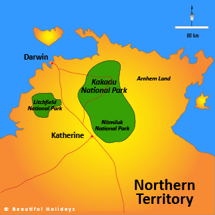 map of darwin northern territory