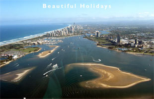 scene from the gold coast australia