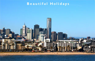 melbourne picture showing one of the city sites
