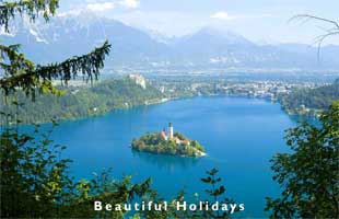 typical scenery of slovenia